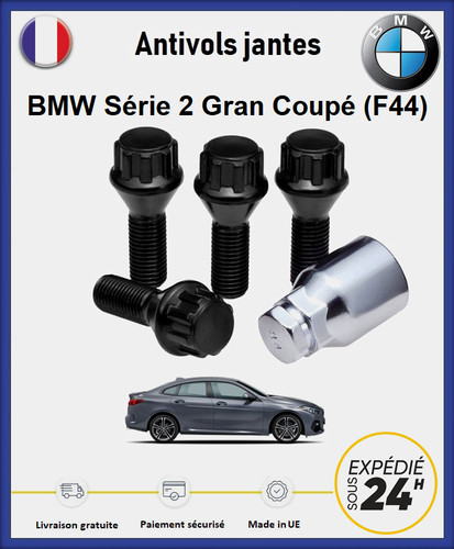Ecrous antivol roues noir - ecrous,