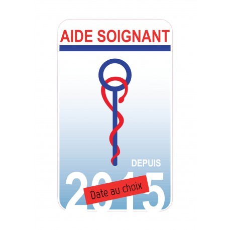 Caducée aide soignant date - aide,