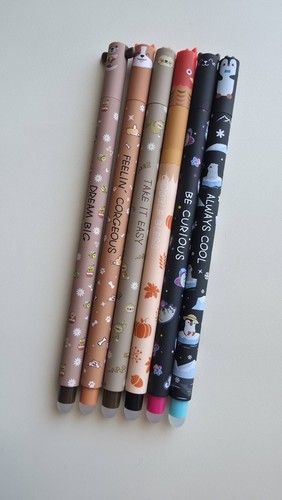 Lot stylos effaçable - 6,