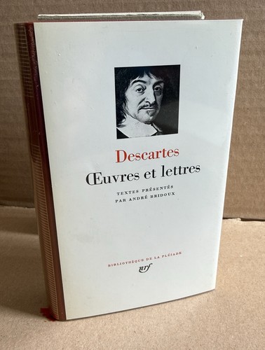 Descartes œuvres lettres - descartes., et