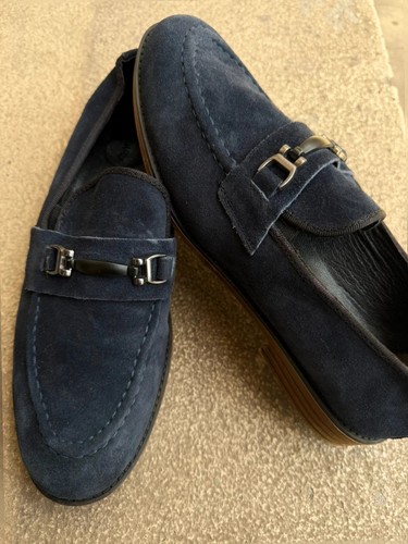 Mocassins darius bleu - en,