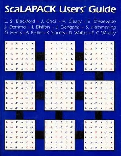 Scalapack users guide - guide,, s
