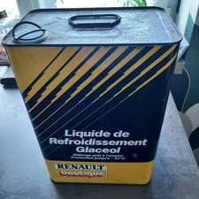 bidon ancien renault boutique  liquide de refroidissement