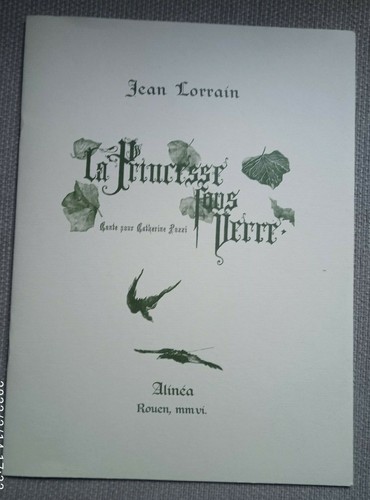 Jean lorrain princesse sous - lorrain,