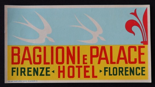 Ancienne étiquette hotel - ancienne,