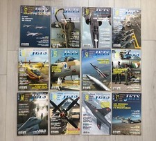 12x Revues JETS Année 2000 Complète # 49 à # 60 (Lela Presse) Avions Aviation