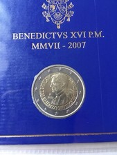 Commémorative Vatican 2007, "80 ème Anniversaire de Benoit XVI"