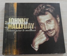 CD SINGLE DIGIPACK VIVRE POUR LE MEILLEUR JOHNNY HALLYDAY 2 TITRES 1999