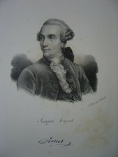Lithographie Litho Portrait de