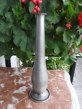 ANCIEN VASE SOLIFLORE EN ETAIN