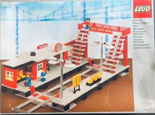 Lego 7822 railway station - lego,