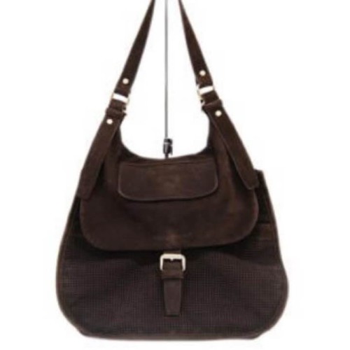 Longchamp suede 2way - longchamp,