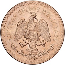 Mexique, 50 Pesos, 1947, Mexico City, Refrappe, Or, TTB, KM:481