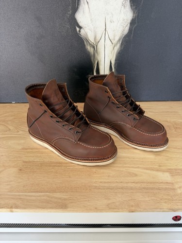 Red wing shoes moc - moc, toe