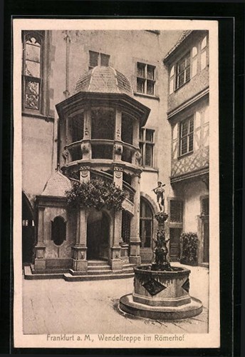 Carte postale francfort - carte,
