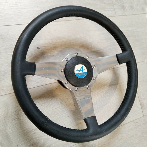 Volant cuir moto lita - cuir, lecarra