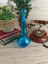 Vase Vintage bleu cobalt -