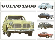 VOLVO GAMME - 1966 - 121 122 1800S / FRENCH / catalogue brochure dépliant