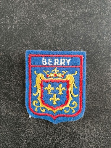 Ecusson brode france berry - brode,