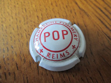capsule de champagne POMMERY Cuvée POP quart blanc et rouge