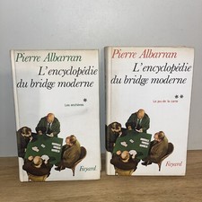 Livres L’encyclopédie Du Bridge Moderne P. Albarran En 2 Volumes Éd. Fayard