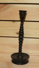 Ancien bougeoir en bois