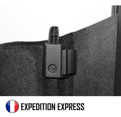Paire embout axe support - axe, plage