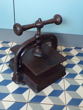 Ancien PRESSE à relier de NOTAIRE-L'éclair-FONTE-1900