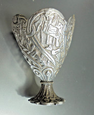 Coquetier argent massif -