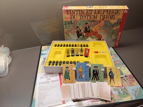 Tintin piège du totem - tintin,