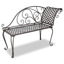 Chaise Longue de Jardin Acier