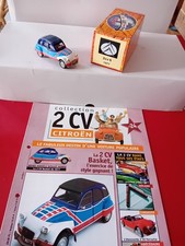 1/43 Citroën 2cv 6 BASKET 1977 avec boîte et fascicule 24 hachette norev