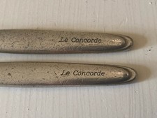 Couteau Avion Concorde Metal Argenté 