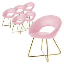 Lot de 6 chaises de salle à