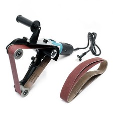 Ponceuse à bande 760mm 1300W Meulage Polissage Satiner Égrener Bande abrasive