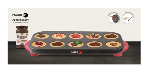 Fagor crêpes party 1500w - crêpes,