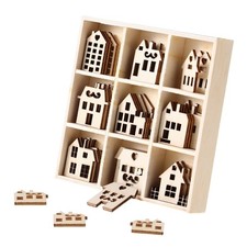 45 Pcs Maisonnette En Bois