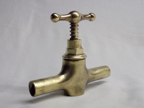 Ancien robinet laiton vanne - , d
