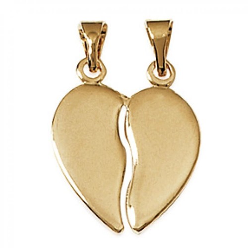 Pendentif forme coeur secable - pendentif,