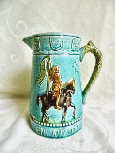 Pichet ancien barbotine jeanne - ancien,