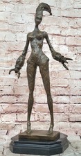 Sensuelle Bronze Marbre Statue