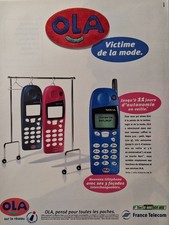 NOKIA Vintage Print Ad !! " OLA TELEPHONE "