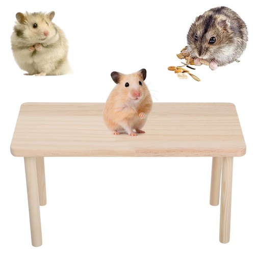 Wooden hamster platform play - hamster,