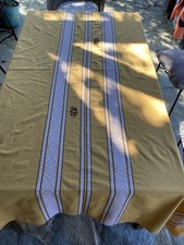 nappe basque, jaune blanche et