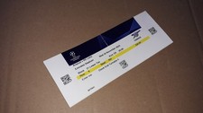 Ticket de Football- RC.Lens
