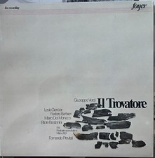 Coffret vinyl Verdi Il Trovatore