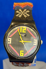 Vintage Ancienne Montre Watch UHR Swiss SWATCH PSYCHEDELIA GB273 Unisexe