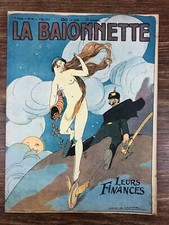 LA BAIONNETTE 1917 # 96 Leurs Finances Gastyne Fabiano Metivet