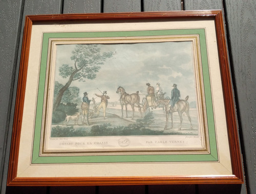 Ancienne lithographie gravure - ancienne,
