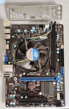 Carte mère MSI B75MA-E33 - socket 1155 + Cpu Pentium + Ventirad